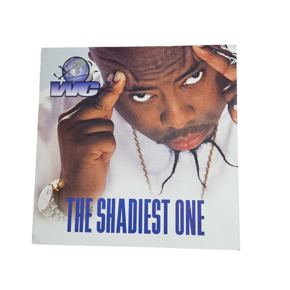 WC The Shadiest One 1998 Promo Flat Album Poster 12x12 Payday Records Hip Hop